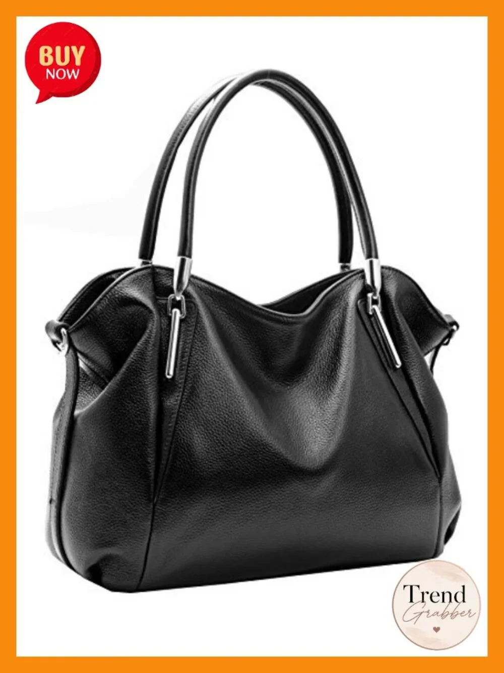 Genuine Leather Satchel Tote Handbag Crossbody Shoulder Bag Work